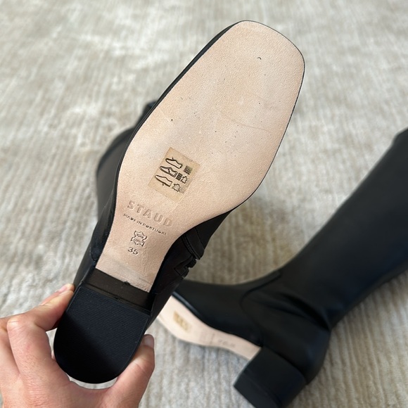 BNIB STAUD Aimee Over-The-Knee Boots in Black - Size 35 - Picture 5 of 9